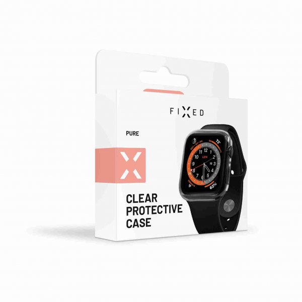 Kiinteä Apple Watch 45mm Kuori Sisäänrakennetulla näytönsuojalla PURE