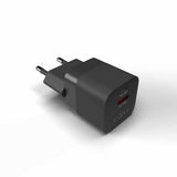 Fixed Laddare Mini PD Reseladdare USB-C & USB-A 20W Svart