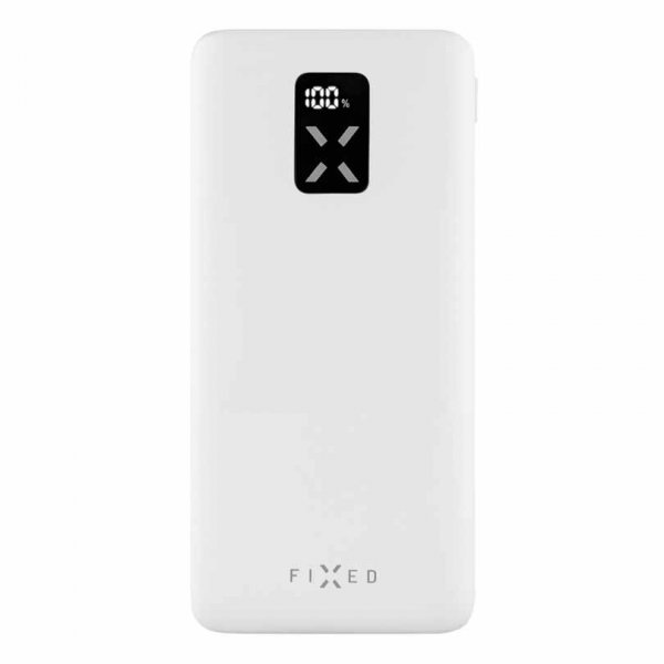 Fixed Powerbank Zen 10 20W 10 000 mAh USB-C 2xUSB-A Valkoinen
