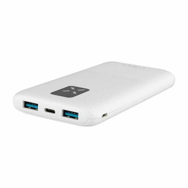 Fixed Powerbank Zen 10 20W 10 000 mAh USB-C 2xUSB-A Valkoinen