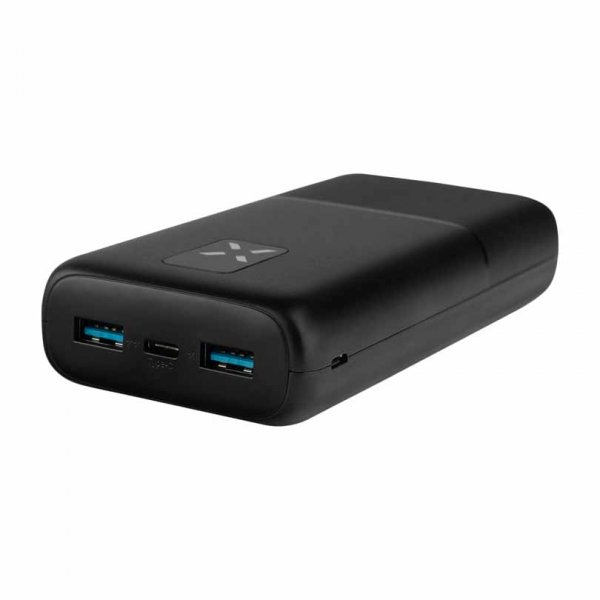 Fixed Powerbank Zen 20 20W 20 000 mAh USB-C 2xUSB-A Musta