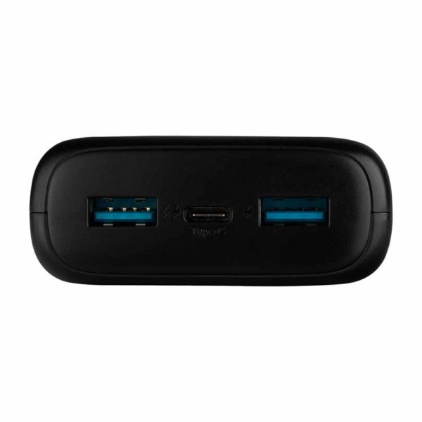 Fixed Powerbank Zen 20 20W 20 000 mAh USB-C 2xUSB-A Musta
