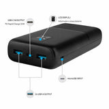 Fixed Powerbank Zen 20 20W 20 000 mAh USB-C 2xUSB-A Musta