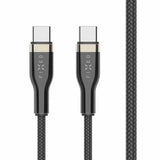 Fixed Kabel METAL Series USB-C/USB-C 2m Musta