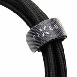 Fixed Kabel METAL Series USB-C/USB-C 0.5m Musta