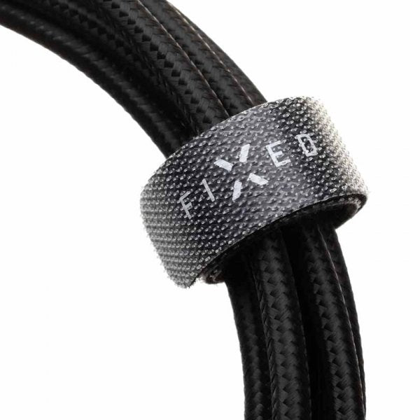 Fixed Kabel METAL Series USB-C/Lightning 1.2m Musta