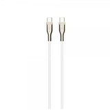 Fixed Kabel METAL Series USB-C/USB-C 1.2m Valkoinen