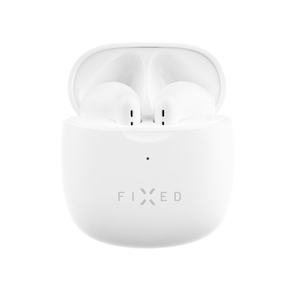 Kiinteät langattomat kuulokkeet True Wireless Headphones, valkoinen