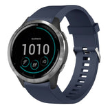Kiinteä Garmin QuickFit 20mm Ranneke Silikoniranneke Sininen