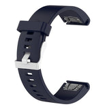 Kiinteä Garmin QuickFit 20mm Ranneke Silikoniranneke Sininen