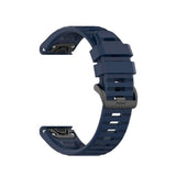 Kiinteä Garmin QuickFit 22mm ranneke silikonihihna sininen