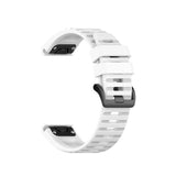 Kiinteä Garmin QuickFit 22mm Ranneke Silikoniranneke Valkoinen