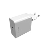 Kiinteä Supersnap-laturi 2xUSB-C PD 3.0 65W