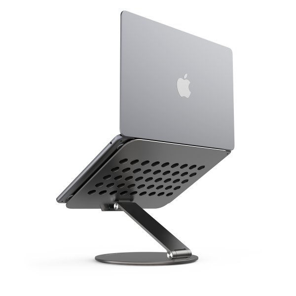 Fixed Frame Studio kannettavan tietokoneen teline, enintään 17", avaruudenharmaa