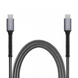 Fixed Kabel Armor 240W USB-C 1,2m Harmaa