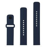 Kiinteä Samsung Galaxy Watch 20mm Ranneke Silikoni Urheilullinen Ranneke Sininen