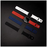 Kiinteä Apple Watch Ultra 49 mm ranneke silikoniurheiluranneke, sininen