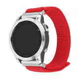 Kiinteä Garmin QuickFit 26mm Nylonranneke, Punainen