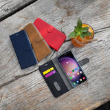 Fixed Samsung Galaxy A55 Fodral Opus Book Blå