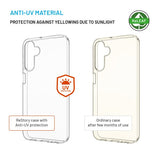 Kiinteä Samsung Galaxy A15 Suojakuori ReStory Läpinäkyvä
