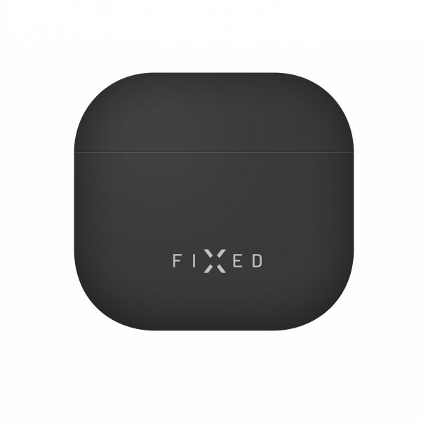 Kiinteä AirPods 4 -kuori Silky Musta