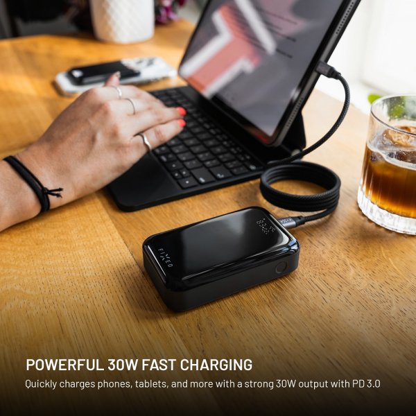 Kiinteä Powerbank Zen 10 Pro 30W USB-C PD 10 000 mAh