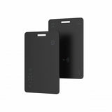 Fixed Tag Card Smart Tracker, musta