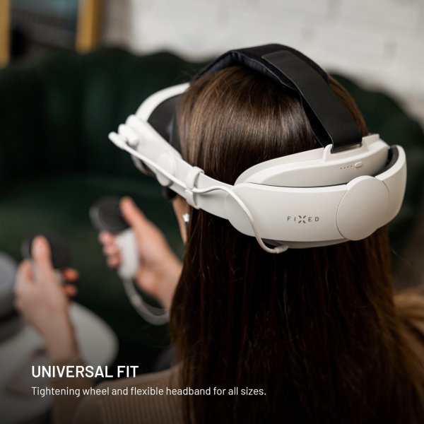 Fixed VR Power Headstrap Pääpanta akulla Meta Quest 3/3S -laitteeseen