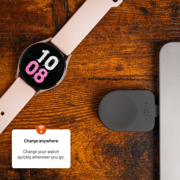 Kiinteä laturi Samsung Galaxy Watch USB-C Musta