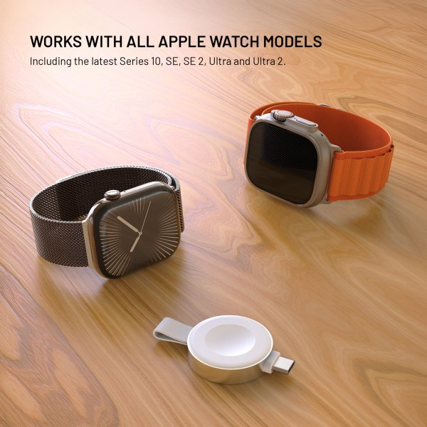 Kiinteä Apple Watch -laturi ORB Wireless Charger