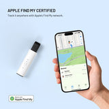 Fixed Smart Tracker Tag Stick Valkoinen