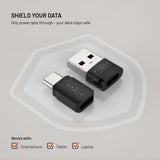 Kiinteä Data Blocker 2-in-1 USB-A & USB-C 240W