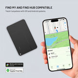 Kiinteä MiCard-paikannuskortti Androidille, musta