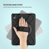Kiinteä Samsung Galaxy Tab A11 Plus kuori Rugged Tablet Case Musta