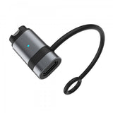 Kiinteä Garmin-älykellon lataussovitin USB-C, musta