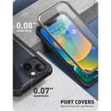 Supcase iPhone 13/iPhone 14 Suojakuori Ares Musta