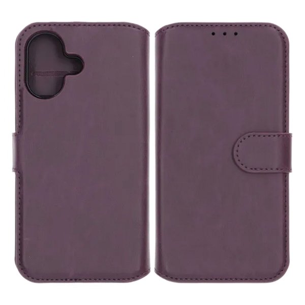 Rvelon iPhone 17 -kotelo, jossa 4 korttipaikkaa ja irrotettava kuori, violetti