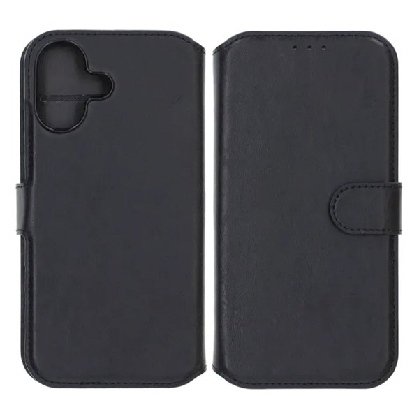 Rvelon iPhone 17 -kotelo 4 korttipaikkaa irrotettava kuori, musta