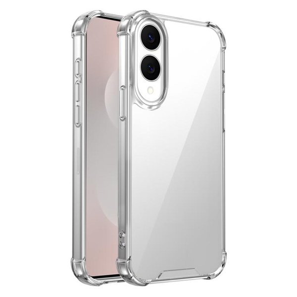 Samsung Galaxy S25 Edge Iskunkestävä Läpinäkyvä Suojakuori