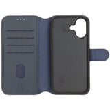 Rvelon iPhone 17 -kotelo, 4 korttipaikkaa, irrotettava kuori, sininen