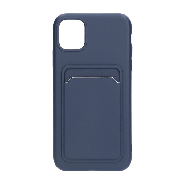 iPhone 11 Suojakuori Korttipidikkeellä Sininen