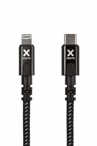 Xtorm Original USB-C–Lightning-kaapeli 3 m, musta