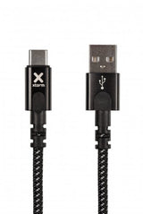 Xtorm Original USB-A–USB-C-kaapeli 3 m Musta