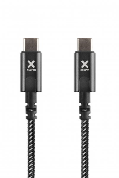 Xtorm Original PD USB-C–USB-C-kaapeli, 1 m, musta