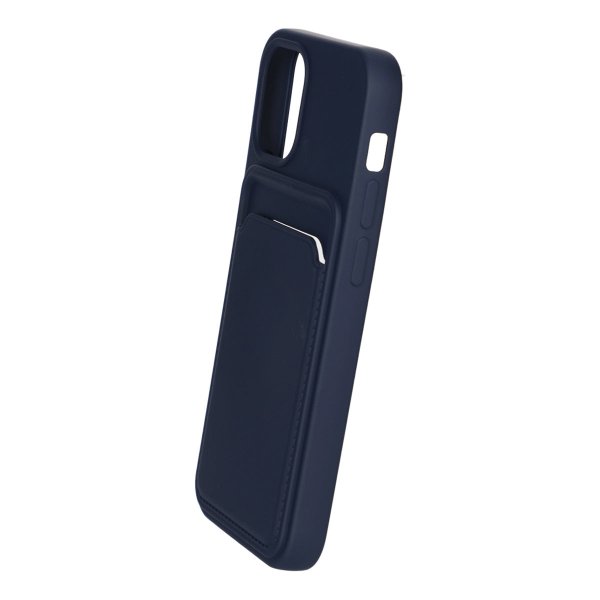 iPhone 12 Mini Kuori Korttipidike Sininen