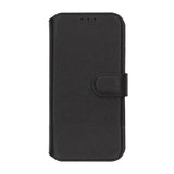 Rvelon iPhone 17 Pro Kotelo Aidosta Nahasta Musta