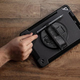 ZAGG iPad 10.2 (gen 7/8/9) Suojakotelo Rugged Tablet Case, musta