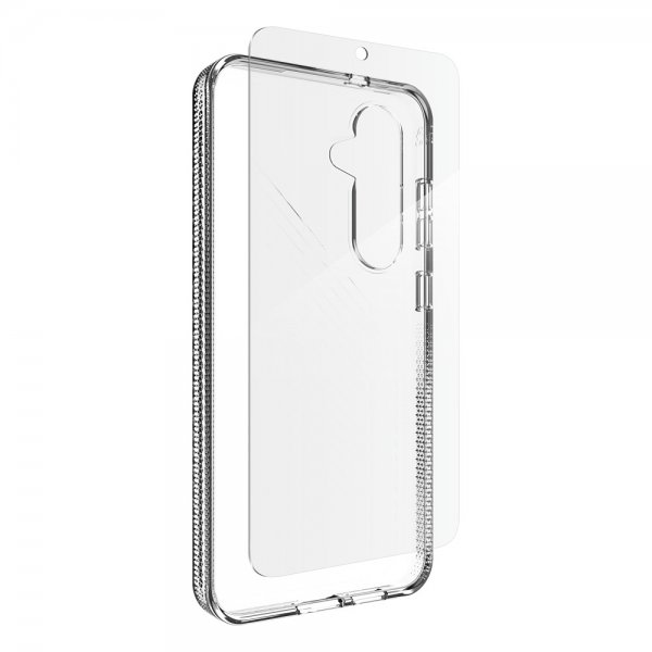 ZAGG Samsung Galaxy S25 Plus -suojakotelo ja -näytönsuoja Luxe & Glass