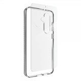 ZAGG Samsung Galaxy S25 Plus -suojakotelo ja -näytönsuoja Luxe & Glass