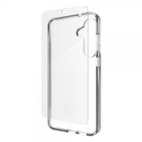 ZAGG Samsung Galaxy S25 Plus -suojakotelo ja -näytönsuoja Luxe & Glass